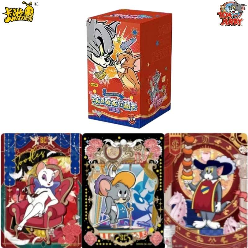 KAYOU Genuine Tom and Jerry Card Baibianbao 2ND Animation Cartoon Movie Periphery Collect Card Toy for Children Holiday Gift
KAYOU Genuine Tom and Jerry Card Baibianbao 2ND Animation Cartoon Movie Periphery Collect Card Toy for Children Holiday Gift