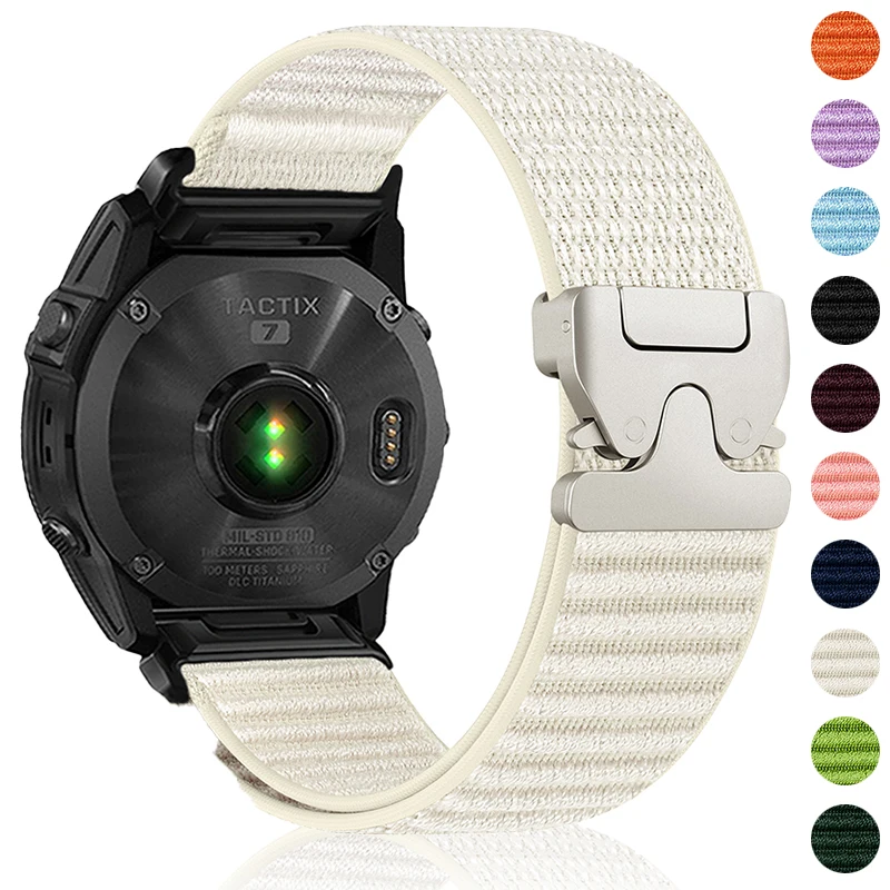 20mm 22mm 26mm Nylon Band for Garmin Fenix 8 43mm 47mm 51mm 7 7X 6 6X 5 5X Plus/Enduro 3/Epix Pro Gen 2 QuickFit Strap Bracelet
20mm 22mm 26mm Nylon Band for Garmin Fenix 8 43mm 47mm 51mm 7 7X 6 6X 5 5X Plus/Enduro 3/Epix Pro Gen 2 QuickFit Strap Bracelet
