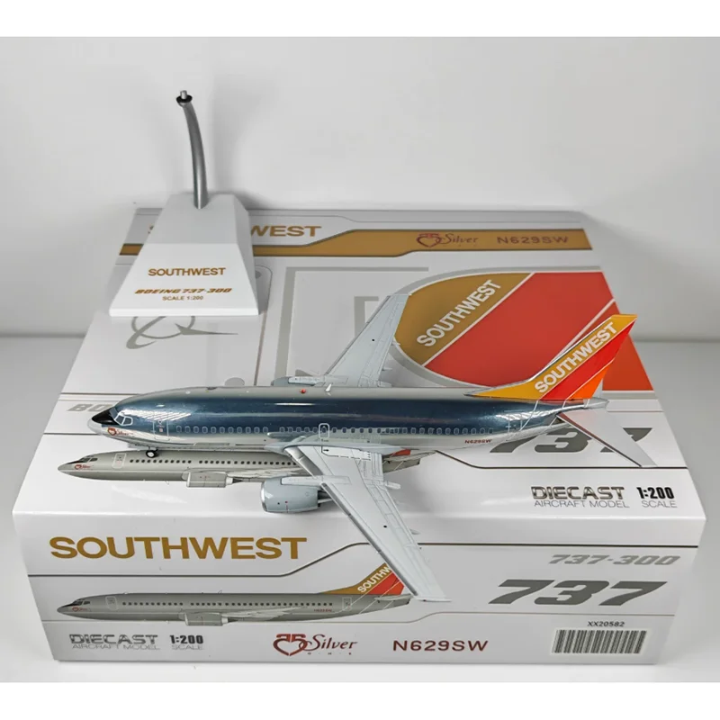 JC Wings 1/200 American Southwest Airlines B737-300 N629SW Die-cast Alloy Aircraft Model Collectible Decorative Item
JC Wings 1/200 American Southwest Airlines B737-300 N629SW Die-cast Alloy Aircraft Model Collectible Decorative Item