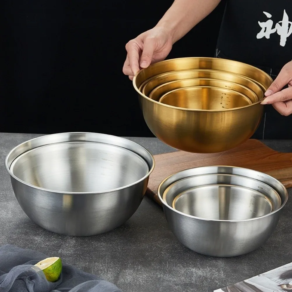 Набор из 3 больших мисок из нержавеющей стали: прочные, не ржавеющие, с мерной шкалой, для супов, риса и хлопьев, для дома и сервировки стола
Набор из 3 больших мисок из нержавеющей стали: прочные, не ржавеющие, с мерной шкалой, для супов, риса и хлопьев, для дома и сервировки стола