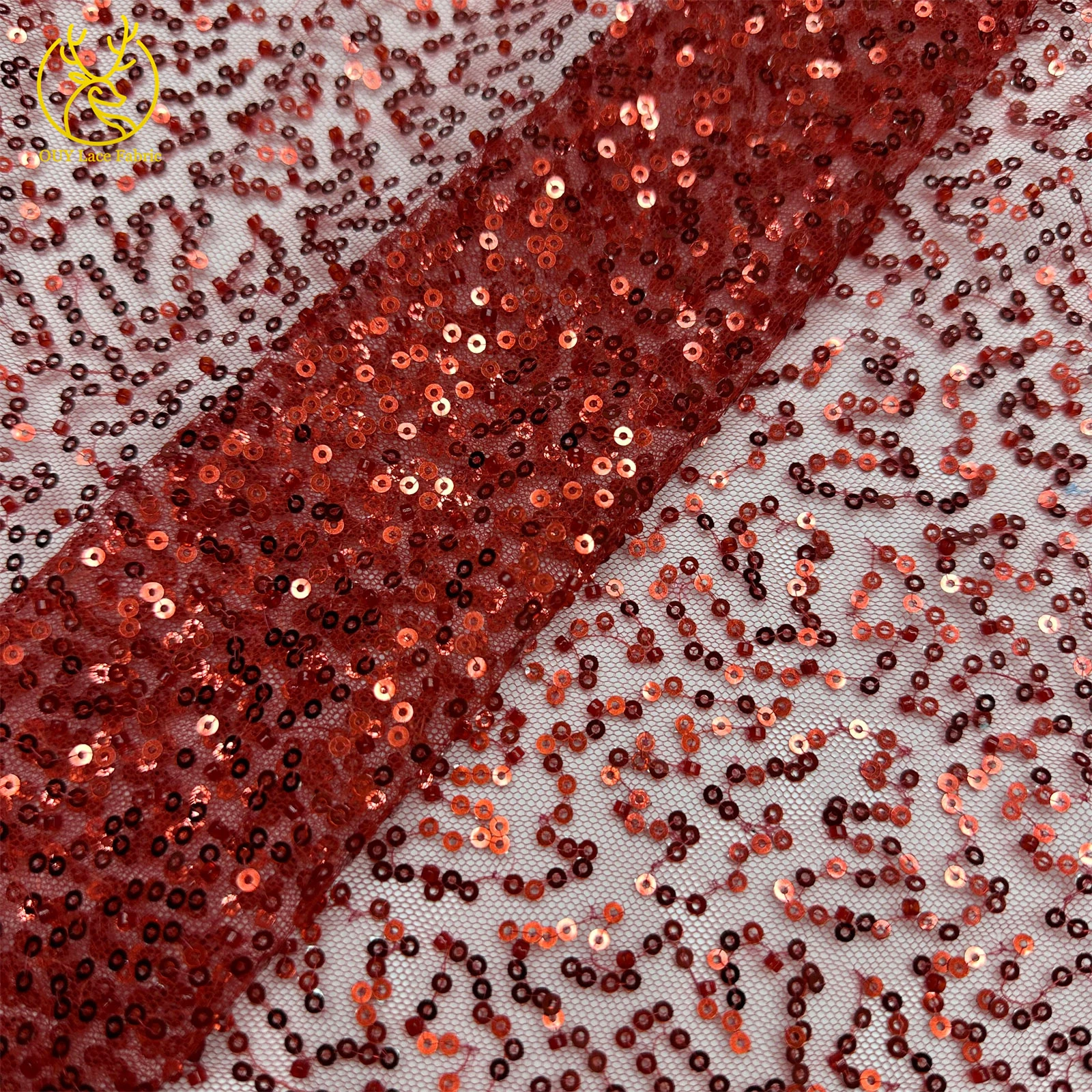 Wholesale African Beaded Sequins Mesh Lace Fabric 2026 High Quality Nigerian Tulle Lace For Wedding Party Dress Sewing 5 Yards
Wholesale African Beaded Sequins Mesh Lace Fabric 2026 High Quality Nigerian Tulle Lace For Wedding Party Dress Sewing 5 Yards