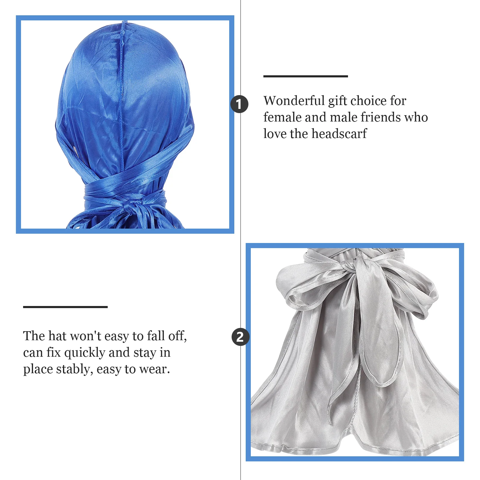 4Pcs Silk Turban Wrap Headscarf Long Tail Pirate Turban Durag Hair Long Tail Durag Sleeping Satin Cap Riding Style
4Pcs Silk Turban Wrap Headscarf Long Tail Pirate Turban Durag Hair Long Tail Durag Sleeping Satin Cap Riding Style