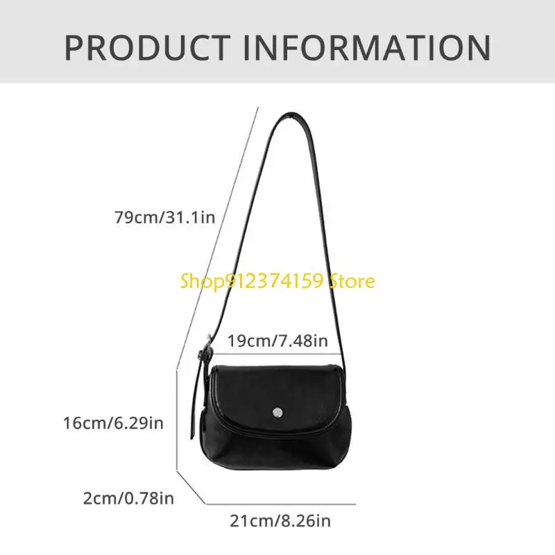 G5AE PU Leather Handbag for Women Retro Shoulder Bag Simple Crossbody Bag Saddles Bag
G5AE PU Leather Handbag for Women Retro Shoulder Bag Simple Crossbody Bag Saddles Bag