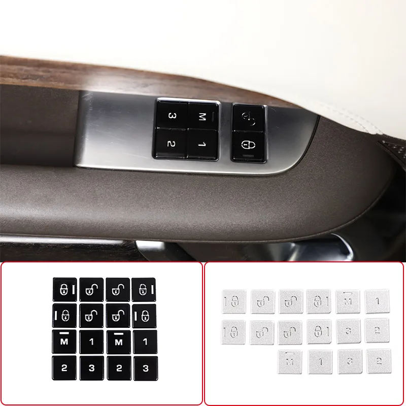 Для Land Rover Range Rover Vogue 2013-17 из алюминиевого сплава, кнопка регулировки памяти двери автомобиля, декоративная нашивка, автомобильные аксессуары
Для Land Rover Range Rover Vogue 2013-17 из алюминиевого сплава, кнопка регулировки памяти двери автомобиля, декоративная нашивка, автомобильные аксессуары