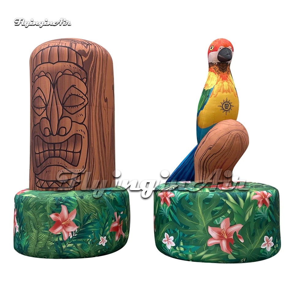 Amazing Large Inflatable Parrot Balloon Totem Wood Pillar Replica With Blower For Club Event
Amazing Large Inflatable Parrot Balloon Totem Wood Pillar Replica With Blower For Club Event