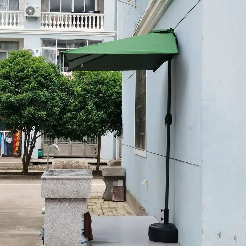 Outdoor wall liftable half umbrella Outdoor parasol Garden umbrella Rainproof waterproof Sun umbrella Sunscreen
Outdoor wall liftable half umbrella Outdoor parasol Garden umbrella Rainproof waterproof Sun umbrella Sunscreen