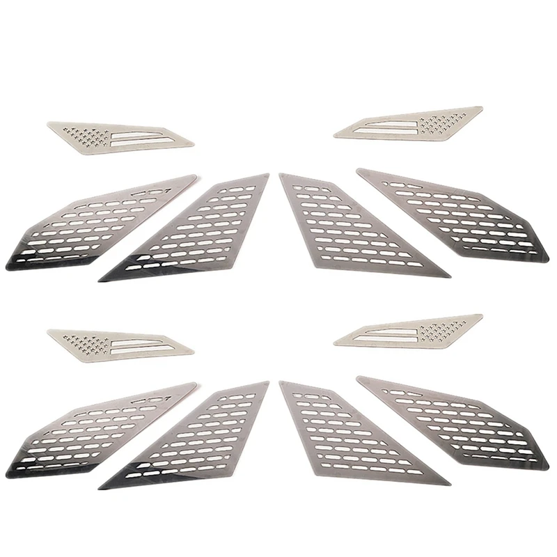 2X Air Intake / Clutch Vent Outlet Cover Trim Stainless Steel For Polaris RZR PRO XP Ultimate 2021 2022 Accessories
2X Air Intake / Clutch Vent Outlet Cover Trim Stainless Steel For Polaris RZR PRO XP Ultimate 2021 2022 Accessories