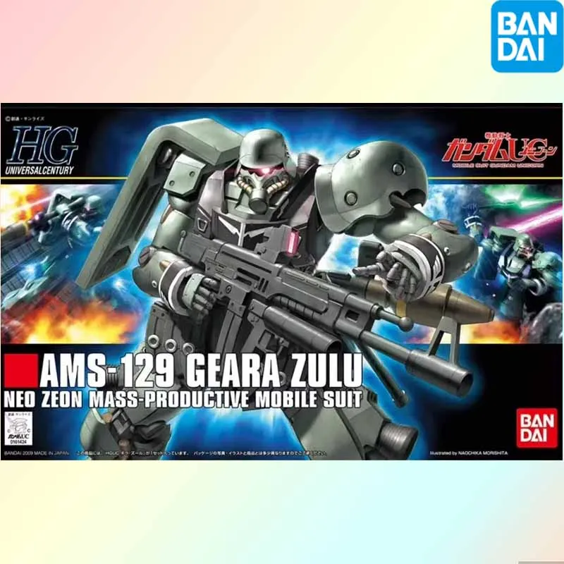 IN STOCK BANDAI Original GUNDAM HG Series 1/144 102 AMS-129GEARA ZULU Assembly Toys For Boys Kids Christmas Gift
IN STOCK BANDAI Original GUNDAM HG Series 1/144 102 AMS-129GEARA ZULU Assembly Toys For Boys Kids Christmas Gift