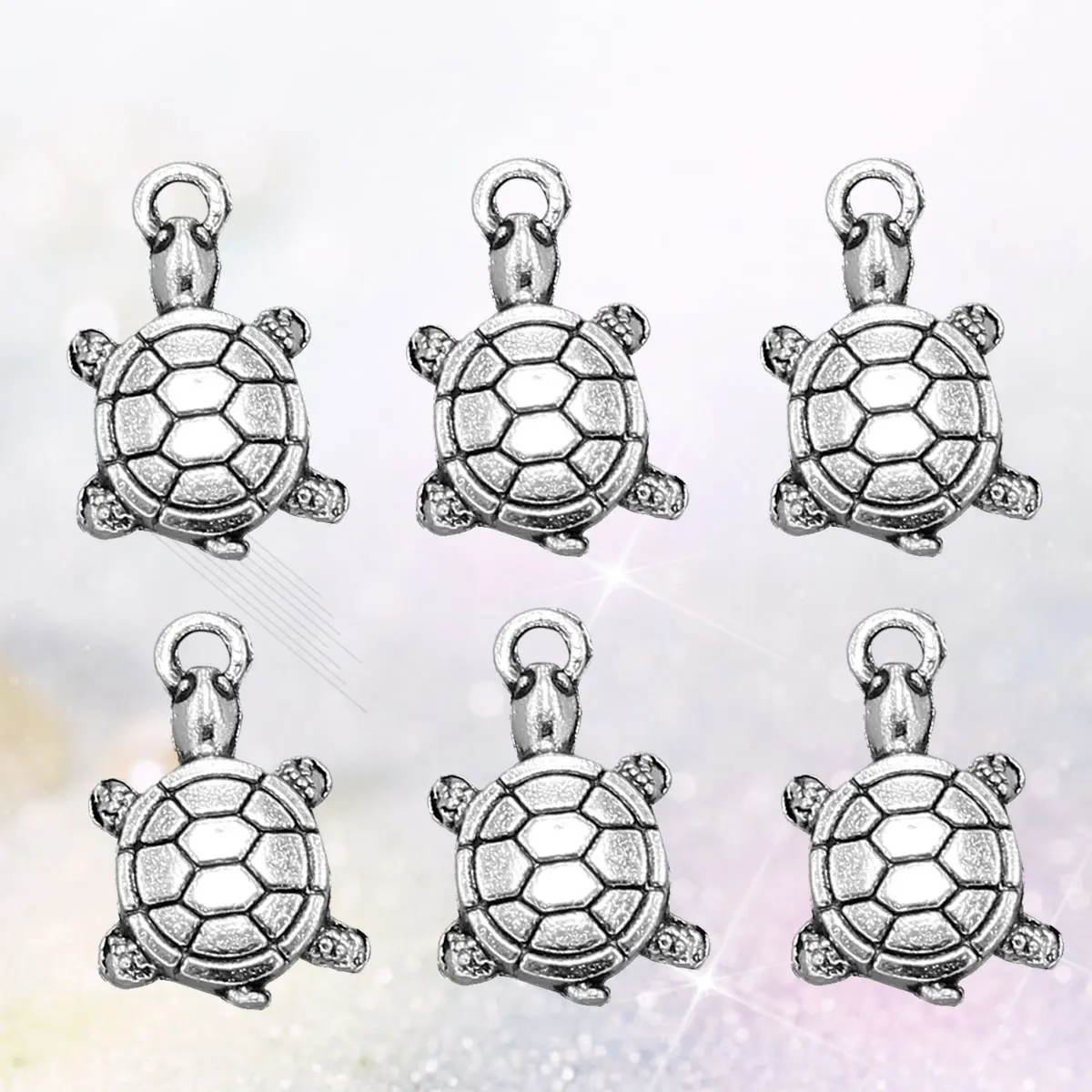 20Pcs Alloy Turtle Charms Pendant Set for DIY Jewelry Crafts Necklace Bracelet Anklet Decorative Embellishments
20Pcs Alloy Turtle Charms Pendant Set for DIY Jewelry Crafts Necklace Bracelet Anklet Decorative Embellishments