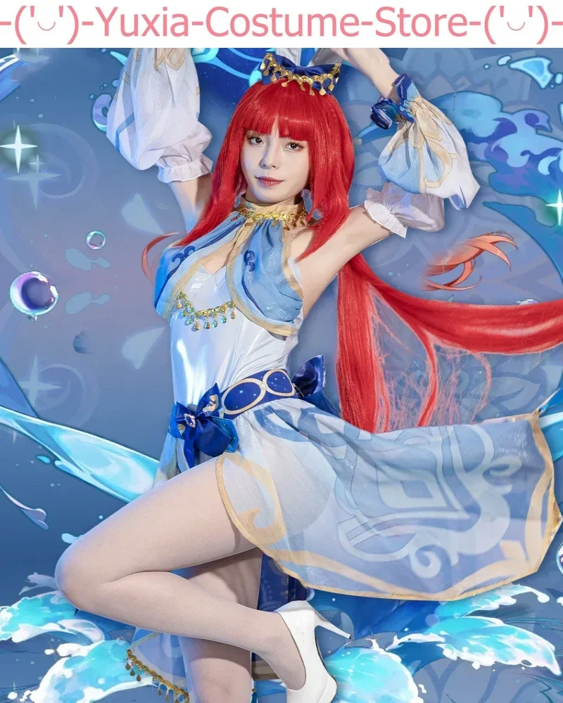 Genshin Impact Nilou Western Region Cosplay Costume Cos Game Anime Party Uniform Hallowen Play Role Clothes Clothing
Genshin Impact Nilou Western Region Cosplay Costume Cos Game Anime Party Uniform Hallowen Play Role Clothes Clothing
