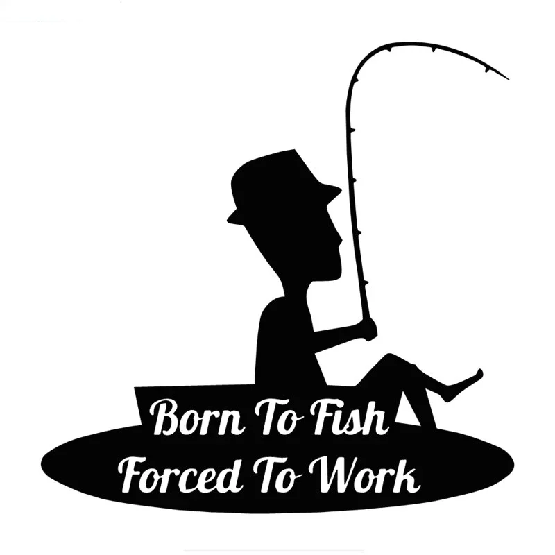 Creativity Personality Forced To Work Funny Fishing Saying Phrase Auto Stickers PVC Sunscreen Waterproof Car Decal Decoration
Creativity Personality Forced To Work Funny Fishing Saying Phrase Auto Stickers PVC Sunscreen Waterproof Car Decal Decoration