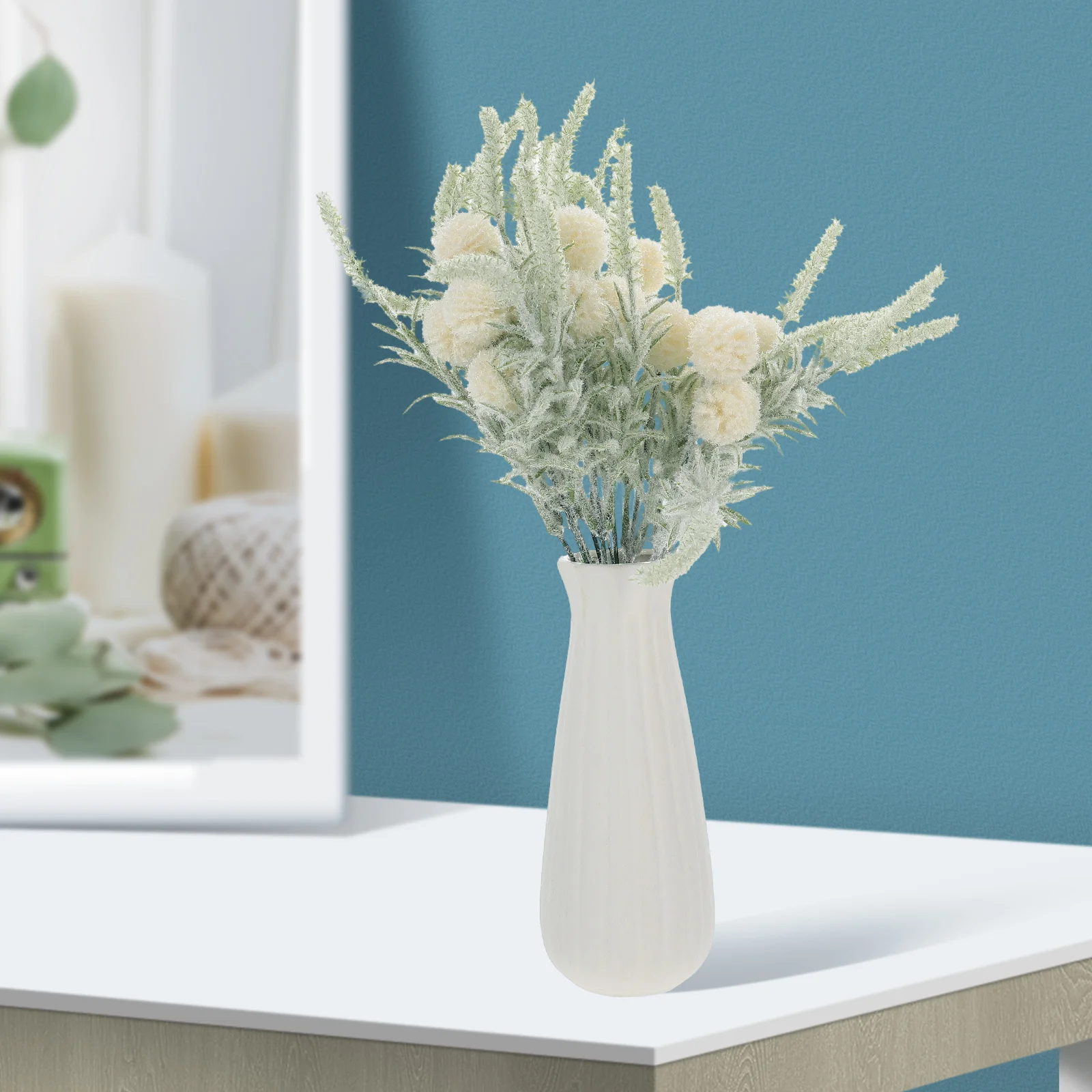 2Pcs Simulated Dandelions Vivid Shape Design Perfect for Various Occasions Home Gathering Wedding Decor Photography Prop
2Pcs Simulated Dandelions Vivid Shape Design Perfect for Various Occasions Home Gathering Wedding Decor Photography Prop