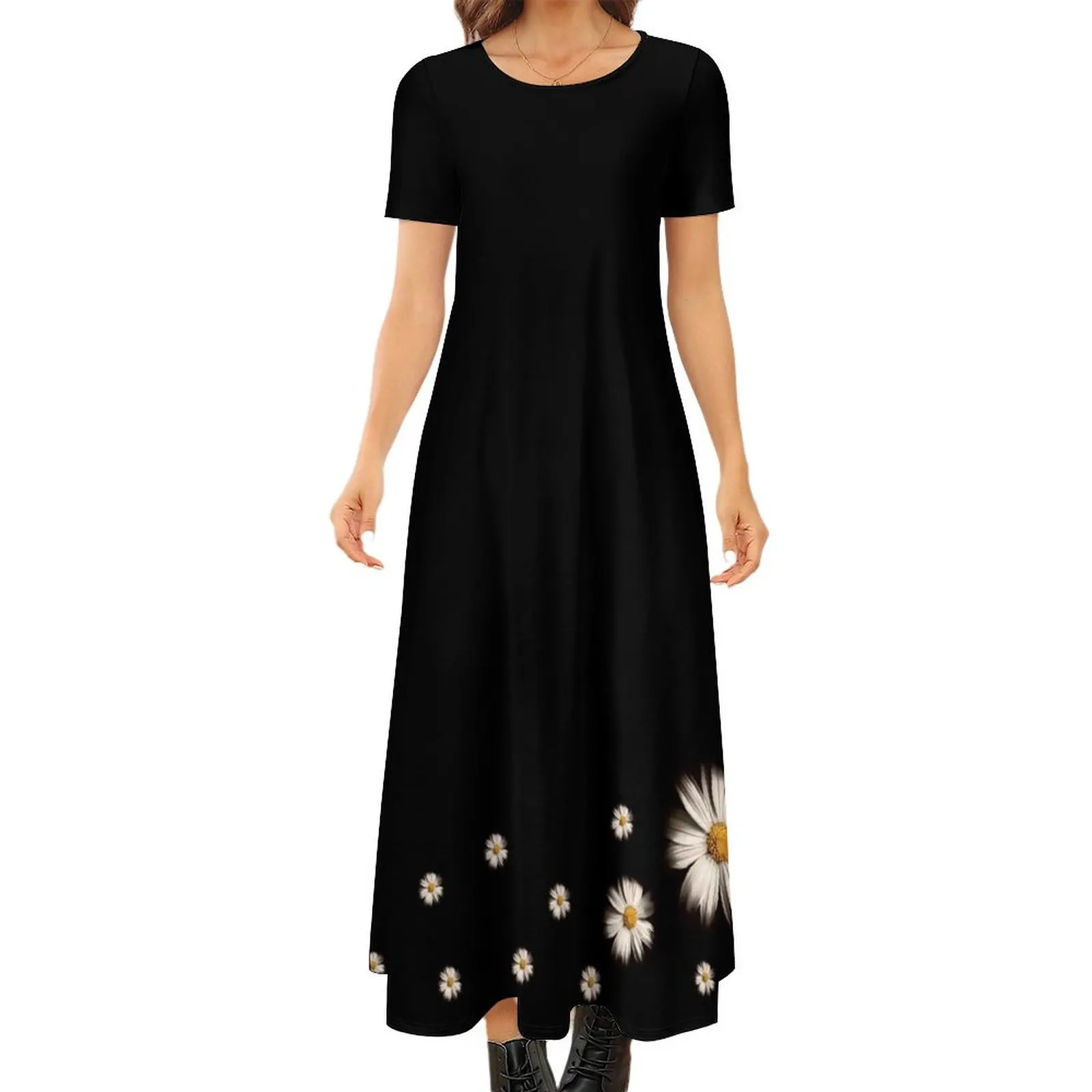 Happy Daisy Round Neck Short Sleeve Dress Female clothing Bride dresses dresses for official occasions
Happy Daisy Round Neck Short Sleeve Dress Female clothing Bride dresses dresses for official occasions