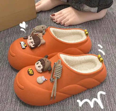 Winter Cloud Cute Cotton Slippers Women Cartoon Characters Indoor Home and Outdoor Garden Toe Wrap Warm Non Slip Heel Shoes
Winter Cloud Cute Cotton Slippers Women Cartoon Characters Indoor Home and Outdoor Garden Toe Wrap Warm Non Slip Heel Shoes