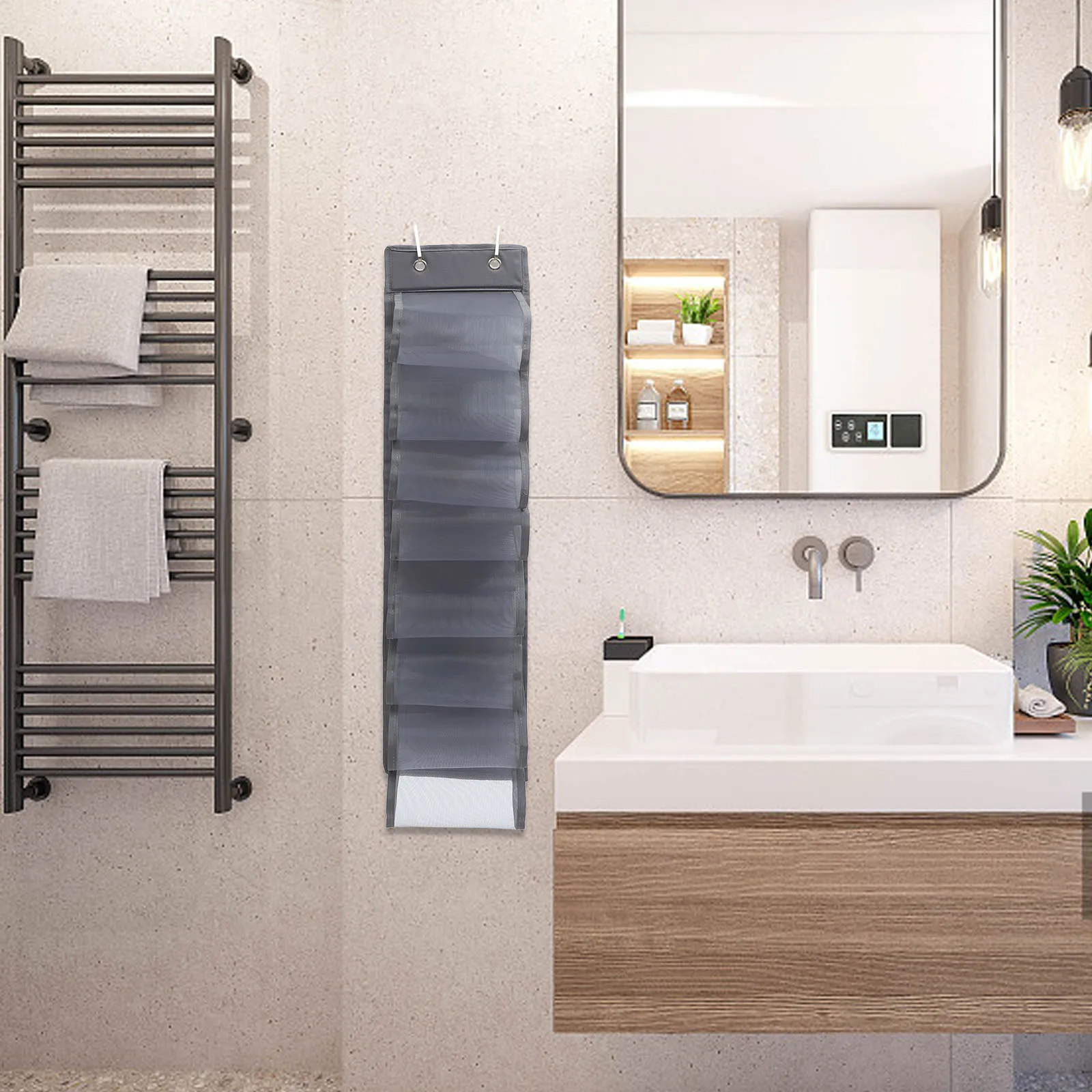 16 Layer Fabric Storage Bag White Multi layer Closet ganizer Space Saver Hanging Design Material T Shirt Leggings Scarf
16 Layer Fabric Storage Bag White Multi layer Closet ganizer Space Saver Hanging Design Material T Shirt Leggings Scarf