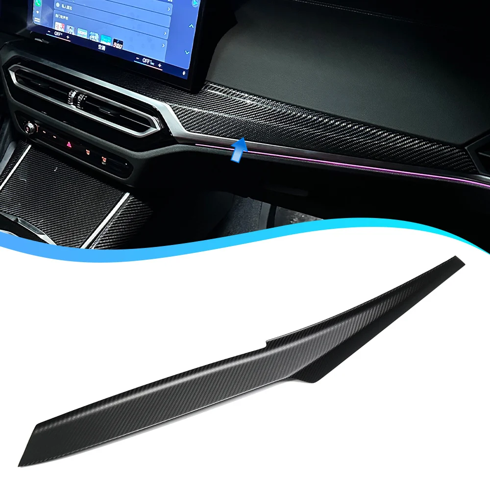 For BMW New 3 4 Series G20 G21 G22 I3 I4 2022 2023 Facelift Car Center Console Dashboard Cover Trim Car Accessories Carbon Fiber
For BMW New 3 4 Series G20 G21 G22 I3 I4 2022 2023 Facelift Car Center Console Dashboard Cover Trim Car Accessories Carbon Fiber