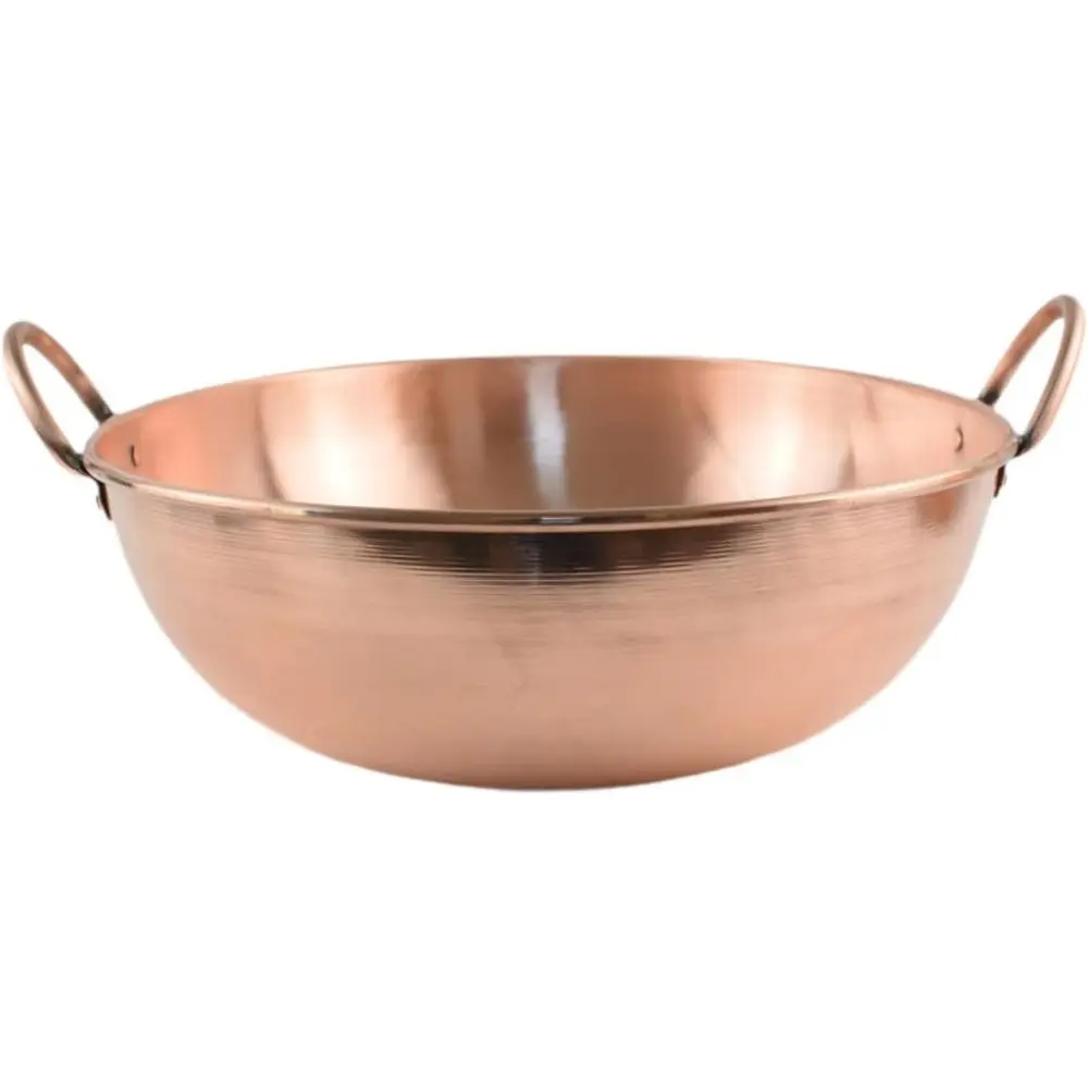 38cm Copper Pot Set with Lid and Handles for Cooking
38cm Copper Pot Set with Lid and Handles for Cooking