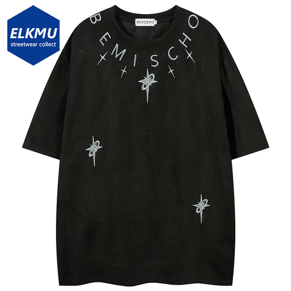 Cross Embroidery Vintage Suede T-shirt Men Summer Casual Loose Tee Tops Streetwear Harajuku Oversized Hip Hop T Shirts
Cross Embroidery Vintage Suede T-shirt Men Summer Casual Loose Tee Tops Streetwear Harajuku Oversized Hip Hop T Shirts