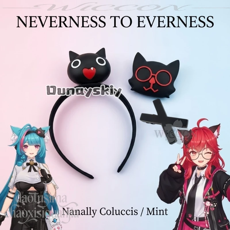 Game Neverness To Everness Cosplay Nanally Coluccis Mint Kawaii 3D Polylactic Acid Headband Hairpin Y2K Jirai Kei Headwear 코스프레
Game Neverness To Everness Cosplay Nanally Coluccis Mint Kawaii 3D Polylactic Acid Headband Hairpin Y2K Jirai Kei Headwear 코스프레