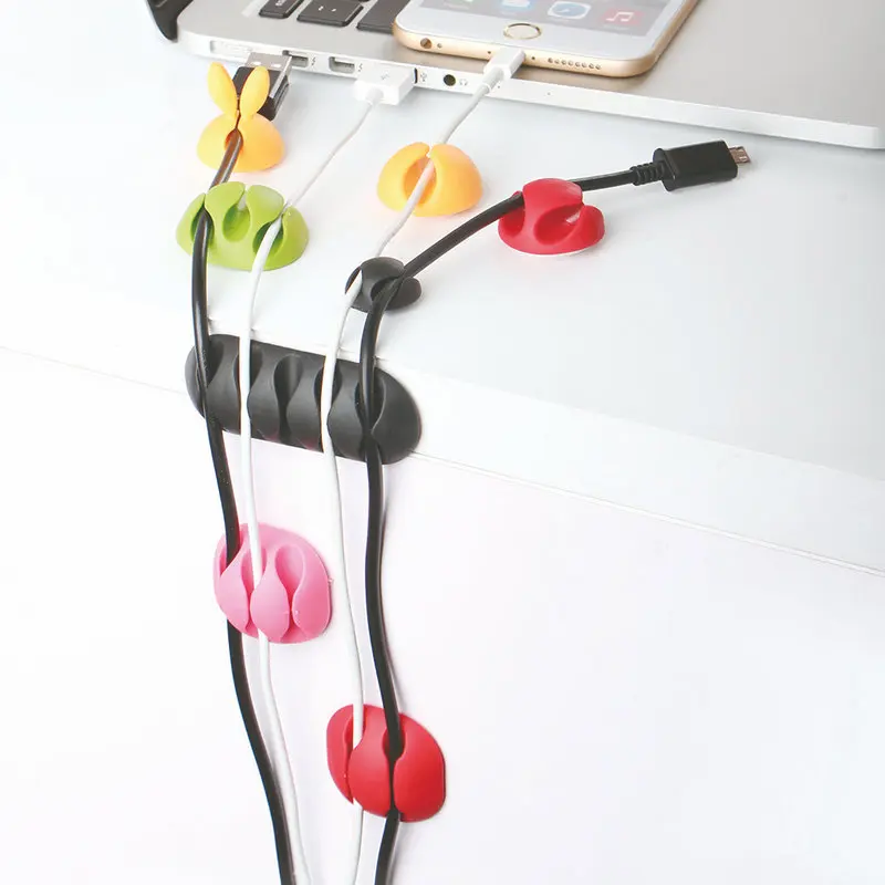 New 1PC USB Cable Organizer Wire Winder Earphone Holder Cord Clip Office Desktop Phone Cables Silicone Tie Fixer Wire Management
New 1PC USB Cable Organizer Wire Winder Earphone Holder Cord Clip Office Desktop Phone Cables Silicone Tie Fixer Wire Management