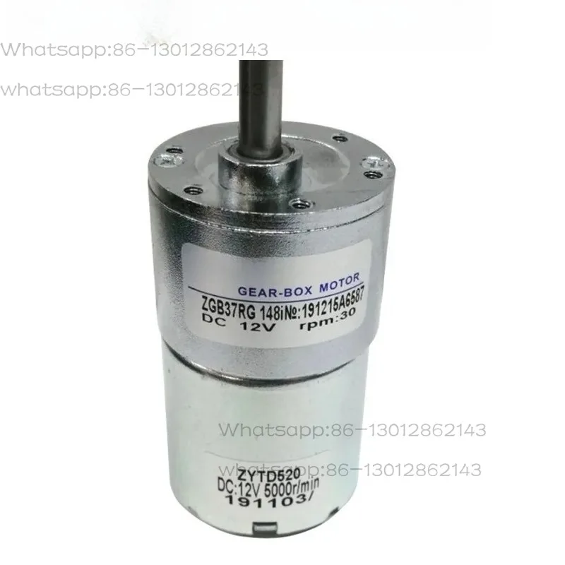 moteur de décélération cc miniature arbre excentrique ZGB37RG12V24V grand couple régulation de vitesse avant et arrière
moteur de décélération cc miniature arbre excentrique ZGB37RG12V24V grand couple régulation de vitesse avant et arrière