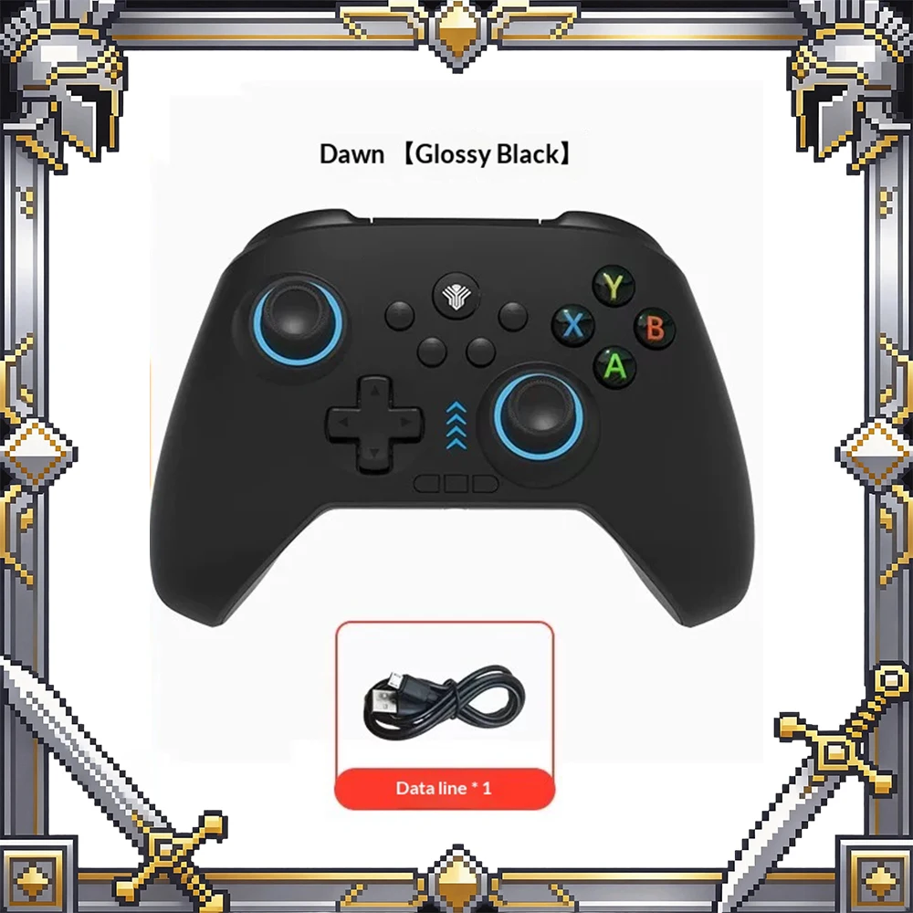 YUYOU Y-Dawn Gamepads Wireless K-SILVER customized version of high-precision Hall electromagnetic rocker Game Handles Gifts
YUYOU Y-Dawn Gamepads Wireless K-SILVER customized version of high-precision Hall electromagnetic rocker Game Handles Gifts