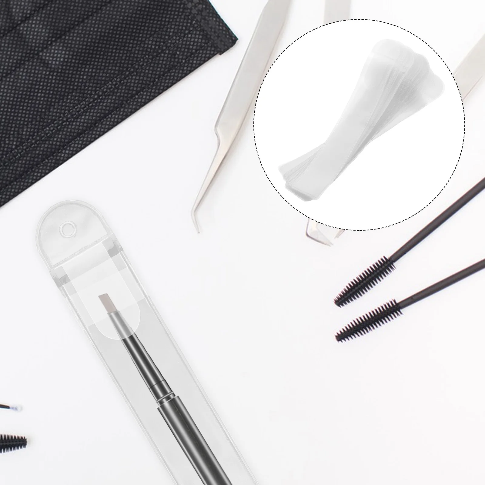 50Pcs Makeup Brush Organizing Bags Transparent Clear PVC Waterproof Dustproof Portable Brush Storage Pouches Travel Makeup Tool
50Pcs Makeup Brush Organizing Bags Transparent Clear PVC Waterproof Dustproof Portable Brush Storage Pouches Travel Makeup Tool