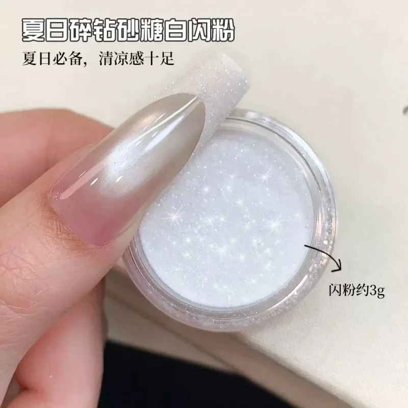 Super Flash Summer Glacier Mint Blue Glitter Fruit Candy Crushed Diamond Powder Sand Sugar Powder Nail Art Powder Candy Color Gl
Super Flash Summer Glacier Mint Blue Glitter Fruit Candy Crushed Diamond Powder Sand Sugar Powder Nail Art Powder Candy Color Gl