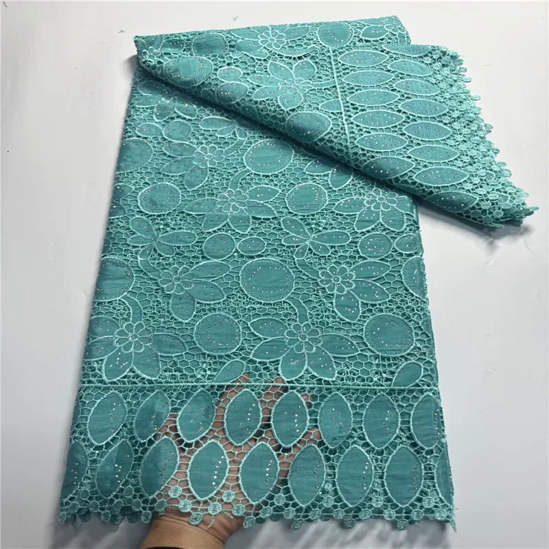 5 Yard Pure Color soft water soluble French Guipure Lace African Tulle Cord Net Embroidered Fabric For Wedding Party 9L6021603
5 Yard Pure Color soft water soluble French Guipure Lace African Tulle Cord Net Embroidered Fabric For Wedding Party 9L6021603