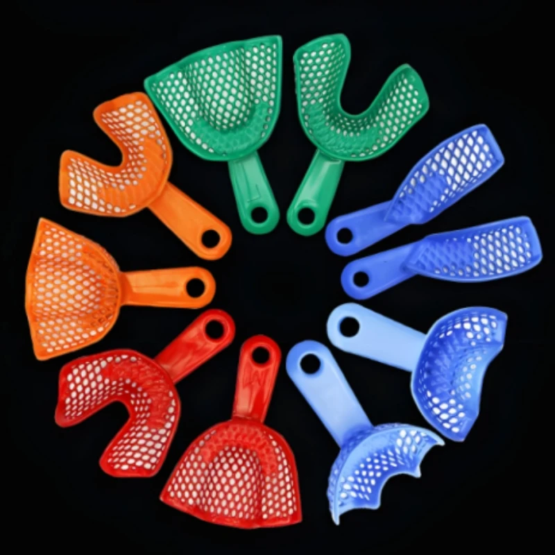 2Pcs Autoclavable Dental Impression Trays Colorful Teeth Holders Denture Restoration Upper Lower Teeth Tray Dentistry Materials
2Pcs Autoclavable Dental Impression Trays Colorful Teeth Holders Denture Restoration Upper Lower Teeth Tray Dentistry Materials