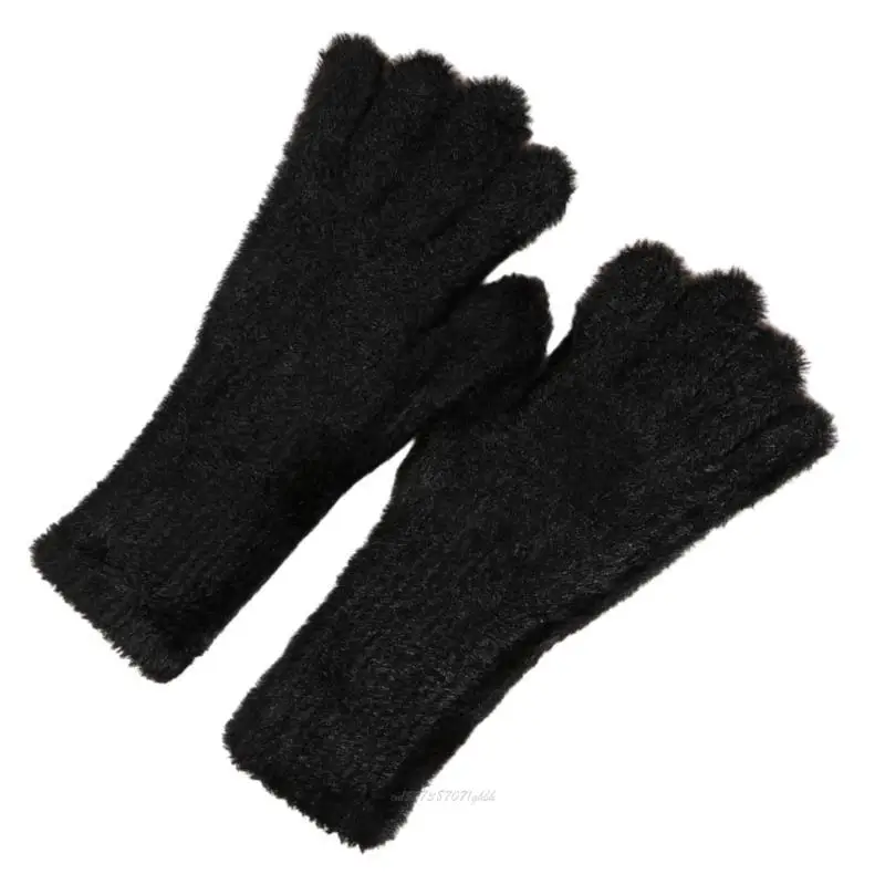 X5XA 1apir Warm Fingerless Mittens Touchscreens Thermals Gloves Winter Warm Gloves
X5XA 1apir Warm Fingerless Mittens Touchscreens Thermals Gloves Winter Warm Gloves