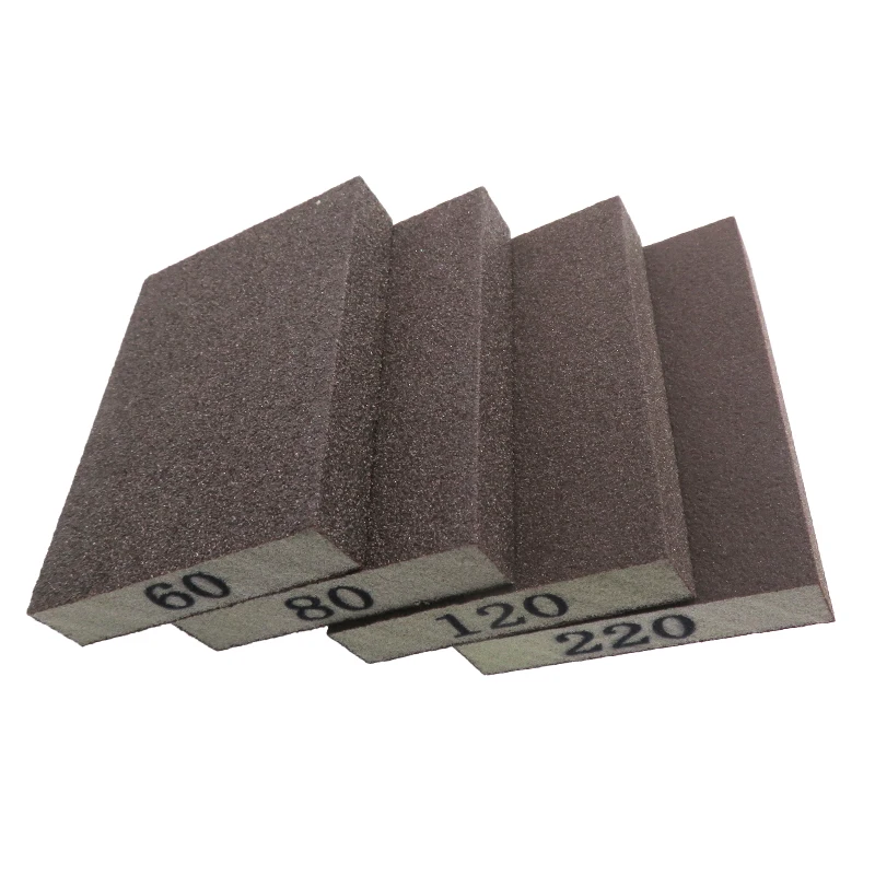 70*100mm Sanding Sponge 60/80/120/220# Coarse Medium Fine Grit Sanding Blocks Set for Brush Glasses Sanding Wood Sanding Metal
70*100mm Sanding Sponge 60/80/120/220# Coarse Medium Fine Grit Sanding Blocks Set for Brush Glasses Sanding Wood Sanding Metal