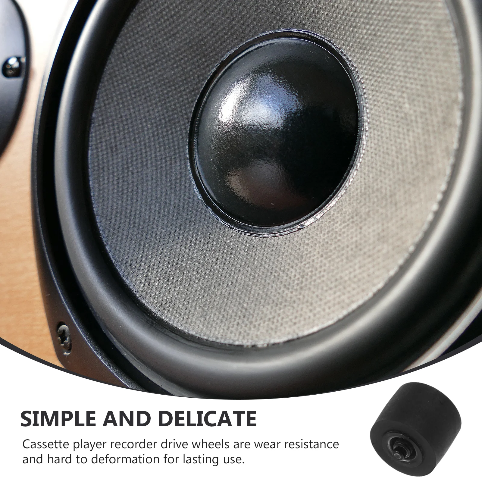 12Pcs Cassette Pinch Roller Rubber Plastic Drive Wheels Wear Resistant Parts for Cassette Tape Player Recorder Maintenance 
12Pcs Cassette Pinch Roller Rubber Plastic Drive Wheels Wear Resistant Parts for Cassette Tape Player Recorder Maintenance