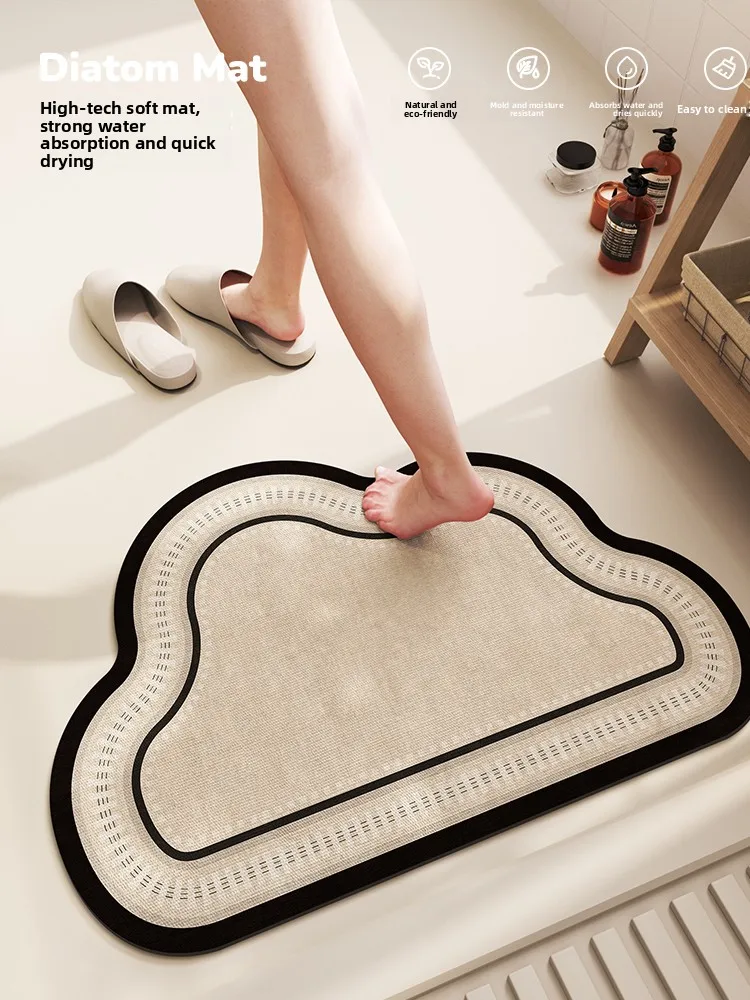 Влагопоглощающий противоскользящий быстросохнущий силиконовый коврик для ванной комнаты и душевой, для домашнего использования
Влагопоглощающий противоскользящий быстросохнущий силиконовый коврик для ванной комнаты и душевой, для домашнего использования