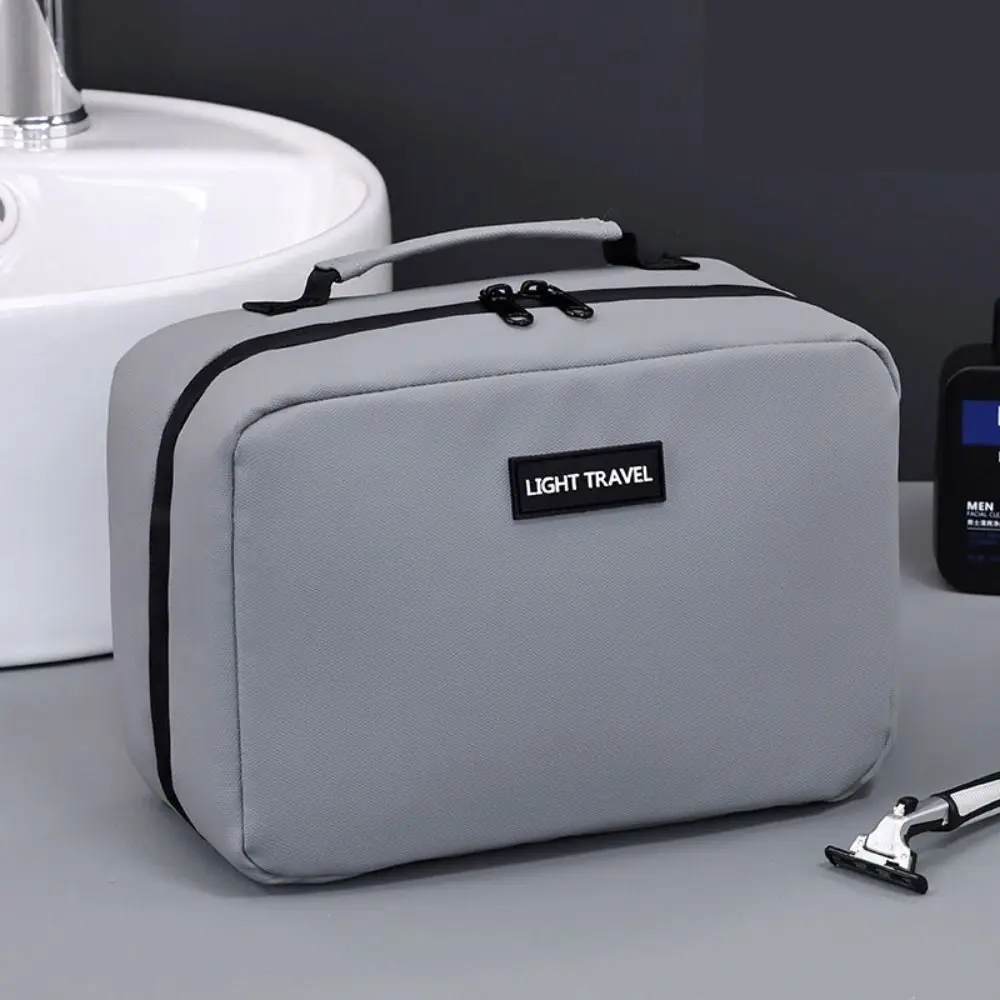 Simple Dry Wet Separation Men's Toiletry Bag Waterproof Large Capacity Wash Bag Handheld Zipper Makeup Storage Bag Outdoor
Simple Dry Wet Separation Men's Toiletry Bag Waterproof Large Capacity Wash Bag Handheld Zipper Makeup Storage Bag Outdoor