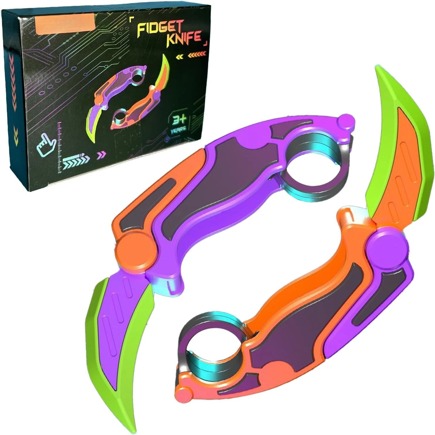2pcs Fidget Claw Knife 3D Gravity Toy 3D Gravity Plastic Switchblade Carrot Sensory Knife Fidget Toys Kids & Adults
2pcs Fidget Claw Knife 3D Gravity Toy 3D Gravity Plastic Switchblade Carrot Sensory Knife Fidget Toys Kids & Adults