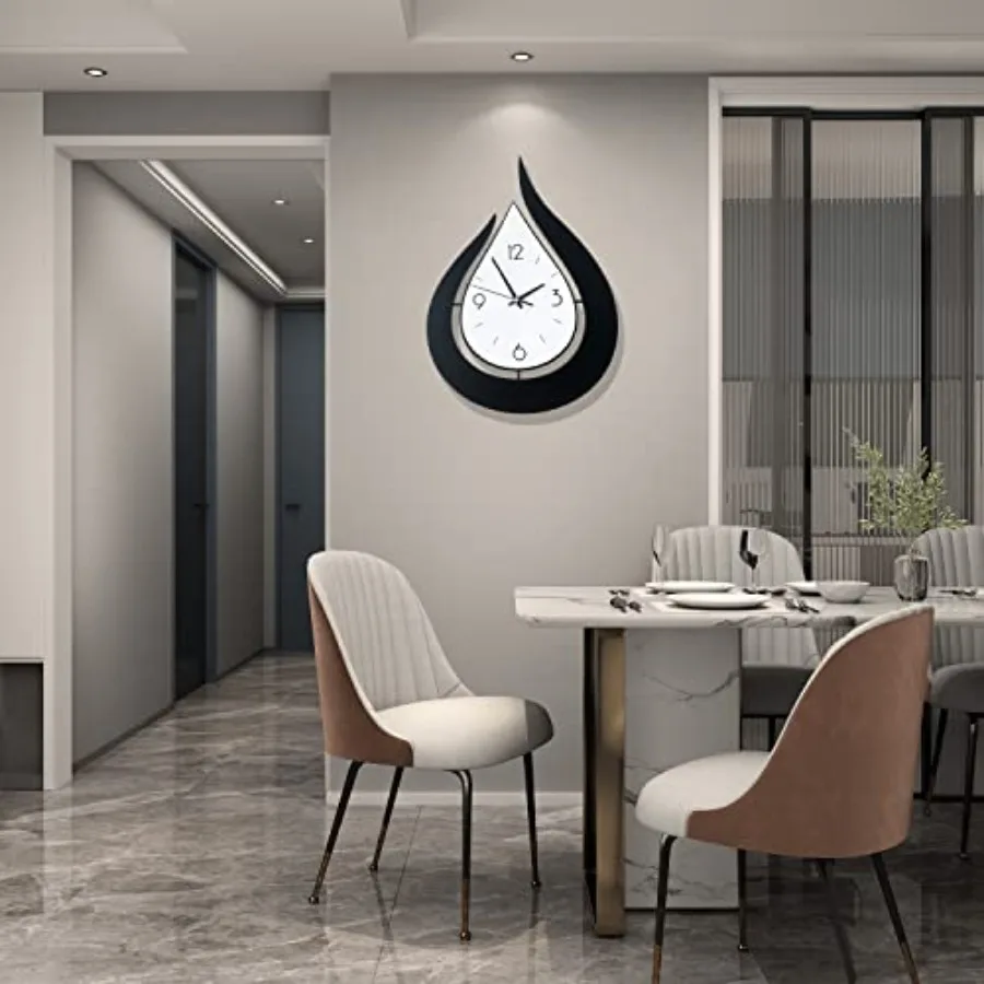 Decorative Wall Clocks for Livg Room Decor, Modern Big Wall Clocks Battery Operated for Bedroom Office Kitchen Home, Wood and I
Decorative Wall Clocks for Livg Room Decor, Modern Big Wall Clocks Battery Operated for Bedroom Office Kitchen Home, Wood and I