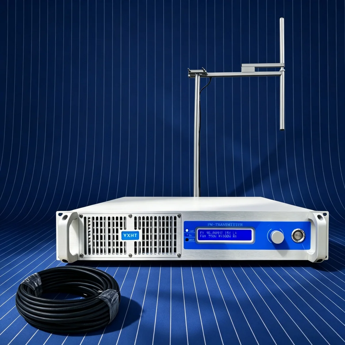 HQ- Full Broadcast Studio YXHT-1, 650W FM Transmitter With RF Antenna And Shielded Cable For School & Public Address
HQ- Full Broadcast Studio YXHT-1, 650W FM Transmitter With RF Antenna And Shielded Cable For School & Public Address