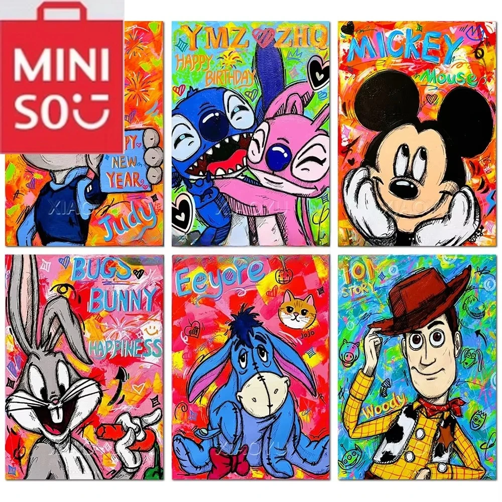 MINISO Disney Джуди и Микки детский хобби подарок 5D DIY набор алмазной живописи вышивка крестиком домашний декор искусство
MINISO Disney Джуди и Микки детский хобби подарок 5D DIY набор алмазной живописи вышивка крестиком домашний декор искусство