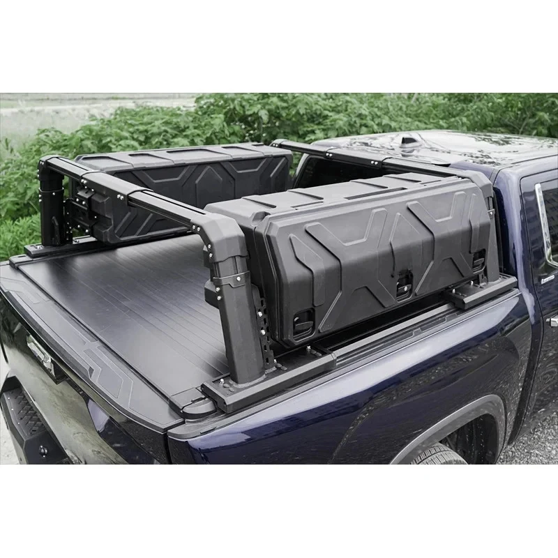 High Quality Durable Adjustable Aluminum Ladder Rack Roll Bar 500kg Load Offroad Pickup Truck Bed Accessories
High Quality Durable Adjustable Aluminum Ladder Rack Roll Bar 500kg Load Offroad Pickup Truck Bed Accessories