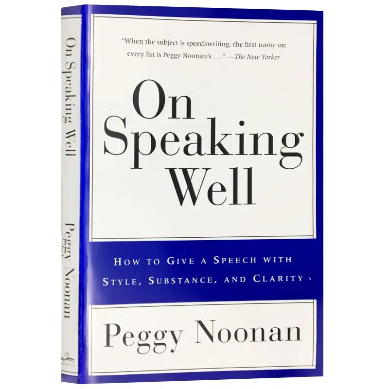 On Speaking Well: How To Give A Speech With Style Substance And Clarity English Book
On Speaking Well: How To Give A Speech With Style Substance And Clarity English Book