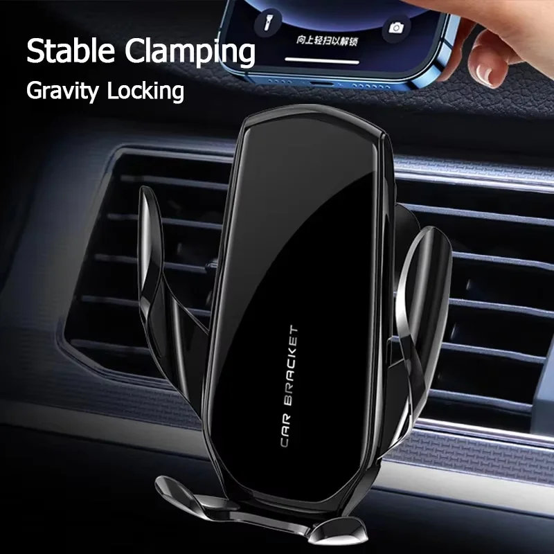 Gravity Mobile Phone Holder Air Vent Smartphone Clip GPS Navigation Stand Universal Car Phone Bracket For iPhone Xiaomi Huawei
Gravity Mobile Phone Holder Air Vent Smartphone Clip GPS Navigation Stand Universal Car Phone Bracket For iPhone Xiaomi Huawei