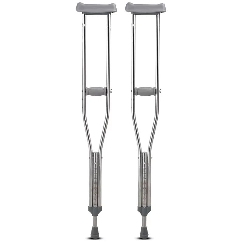 High Quality Aluminum Crutches Walking Aid For Adults & Seniors 300 Lbs Weight Capacity Factory Wholesale Cane
High Quality Aluminum Crutches Walking Aid For Adults & Seniors 300 Lbs Weight Capacity Factory Wholesale Cane