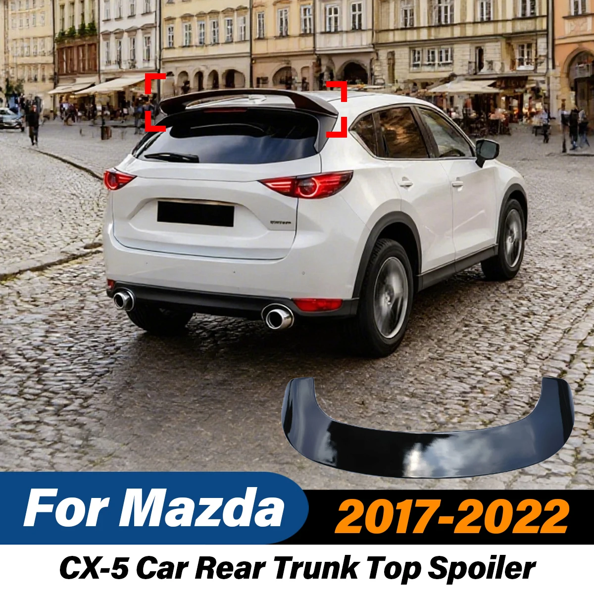 For Mazda CX-5 2017 2018 2019 2020 2021 2022 Car Rear Door Top Spoiler Sports Racing Style Fixed Wind Wing Body Modification Kit
For Mazda CX-5 2017 2018 2019 2020 2021 2022 Car Rear Door Top Spoiler Sports Racing Style Fixed Wind Wing Body Modification Kit