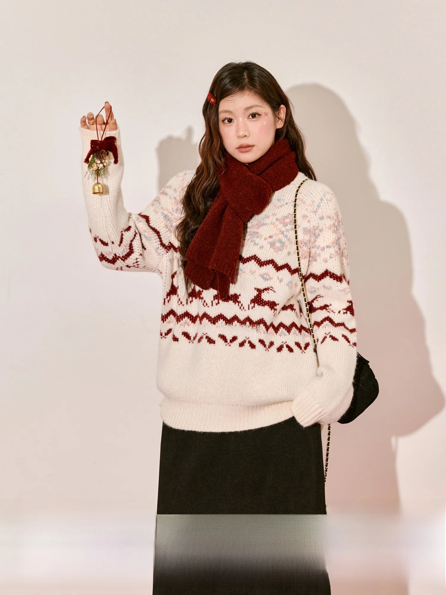 Cisas Knitted Sweater Loose round Ne Warm Lazy Sle plus Size Blue Language Winter New Arrival Women's Faion Top
Cisas Knitted Sweater Loose round Ne Warm Lazy Sle plus Size Blue Language Winter New Arrival Women's Faion Top