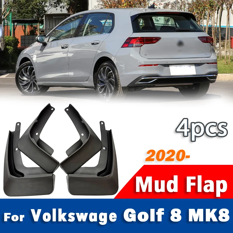 FOR Volkswagen VW GOLF 8 MK8 Mudguard Mudflaps Fender Mud Flap Guards Splash mudguards Car Accessories 1 set 4pcs 2020+
FOR Volkswagen VW GOLF 8 MK8 Mudguard Mudflaps Fender Mud Flap Guards Splash mudguards Car Accessories 1 set 4pcs 2020+