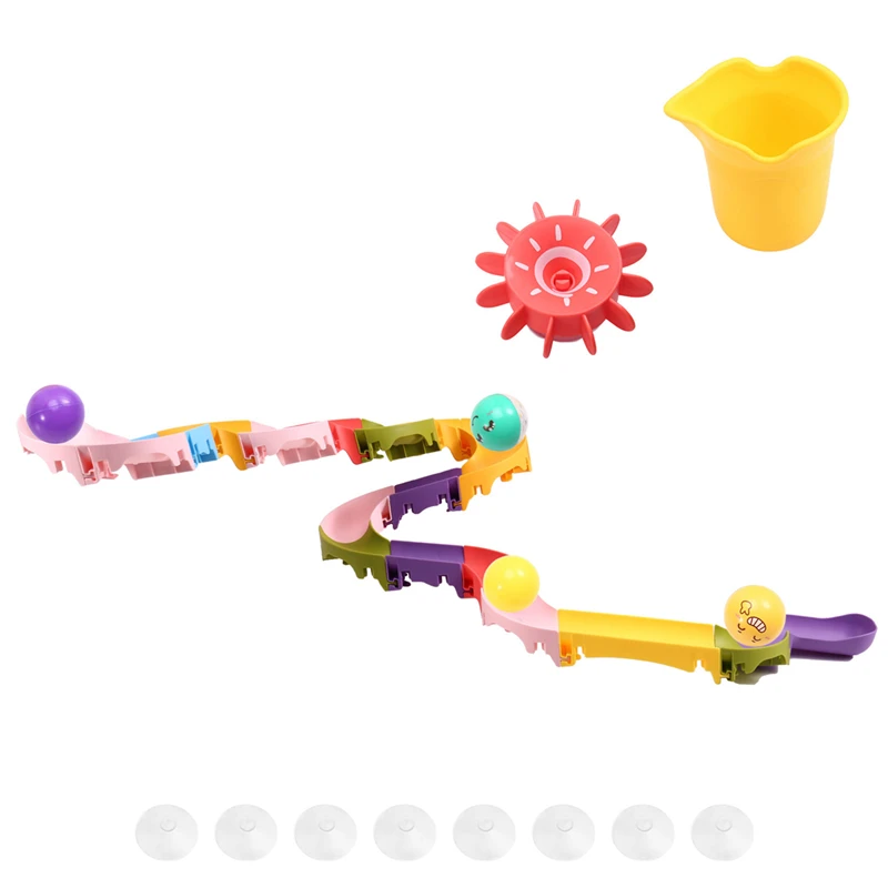 The Newkids Bath Toys Track Game, слайд-трек своими руками с присосками для детей 3-6 лет
The Newkids Bath Toys Track Game, слайд-трек своими руками с присосками для детей 3-6 лет