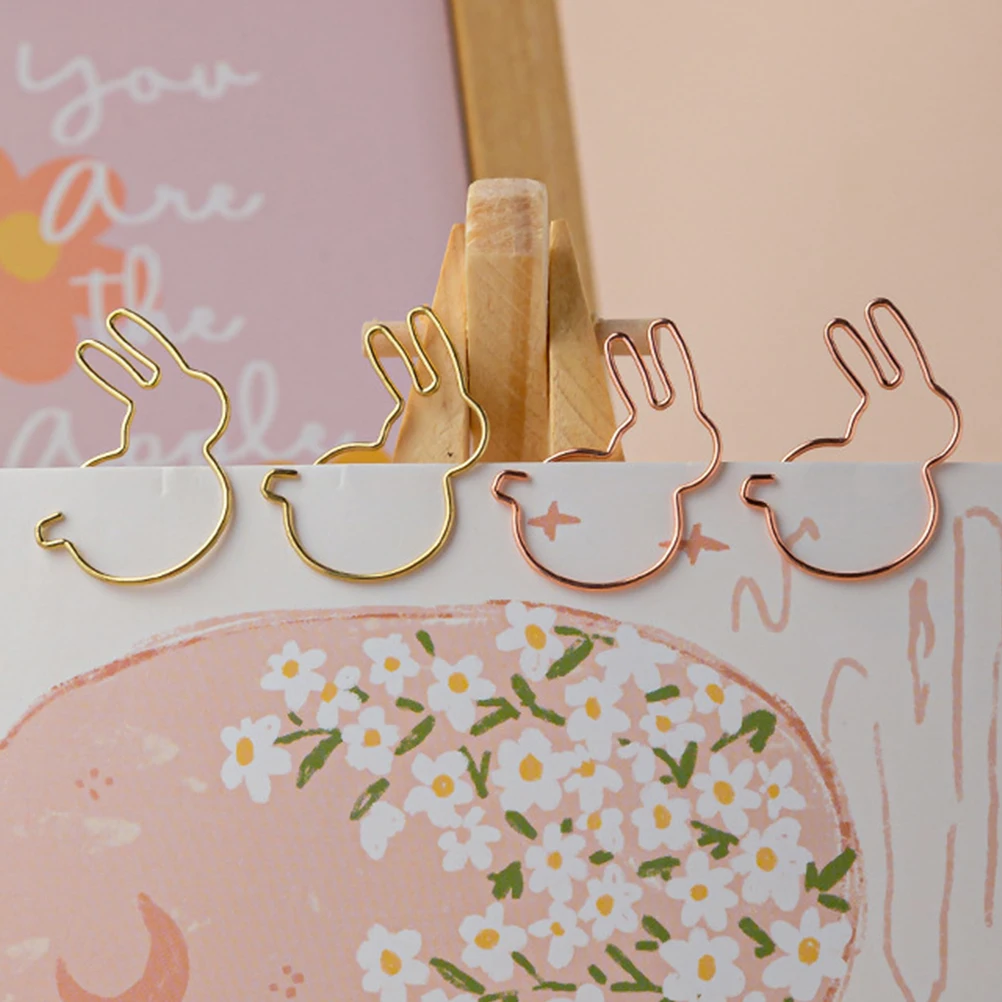 30pcs Rabbit Paper Clips Desk Accessories Materials Practical Office Supplies Document Fixing Easy Use Decorative
30pcs Rabbit Paper Clips Desk Accessories Materials Practical Office Supplies Document Fixing Easy Use Decorative