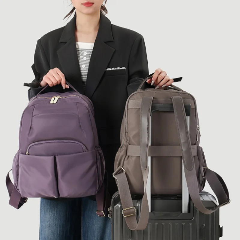 2026 New Korean Fashion Waterproof Nylon Travel Backpacks Men Women's High Capacity Notebook School Bag Shoulder Bags Totes
2026 New Korean Fashion Waterproof Nylon Travel Backpacks Men Women's High Capacity Notebook School Bag Shoulder Bags Totes