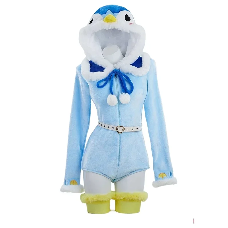 Аниме Piplup Косплей Костюм Женский Kawaii Боди с капюшоном Носки Костюм с поясом Милая мультяшная плюшевая пижама Хэллоуин Рождественская одежда
Аниме Piplup Косплей Костюм Женский Kawaii Боди с капюшоном Носки Костюм с поясом Милая мультяшная плюшевая пижама Хэллоуин Рождественская одежда
